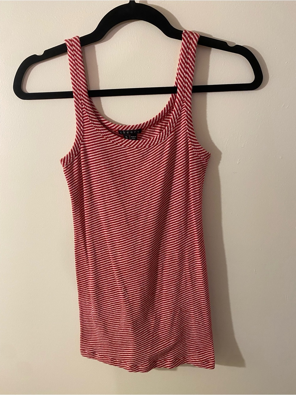 Theory Striped Tank Top